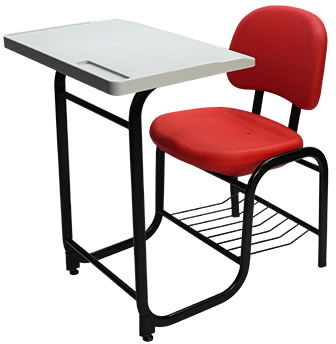 HZ107H-1 學生連結課桌椅 - 點擊圖像關閉
