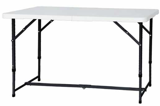 161-4 攜帶式折合桌4×2尺