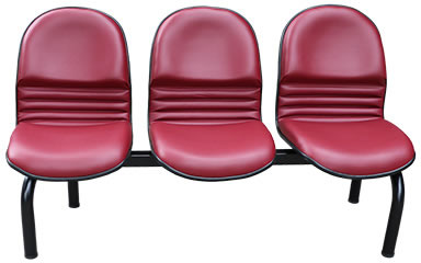 HZ305L 公共排椅(ㄇ形腳)(椅墊材質透氣皮) - 點擊圖像關閉