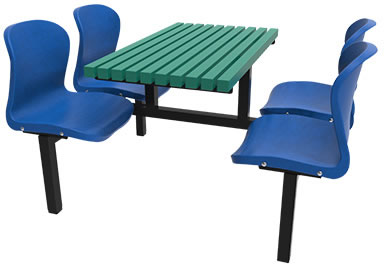 HZ504A-2_4P 四人餐桌椅(複合塑膠桌板) - 點擊圖像關閉