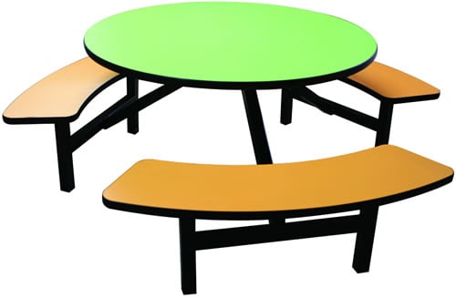 HZ505U-1_6P 六人餐桌椅(塑合板桌板) - 點擊圖像關閉