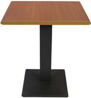 HZ801A 二人餐桌(鐵製方腳、六種桌板可選) - 點擊圖像關閉