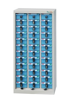 DF-MP-36C 三十六屜手機櫃(藍色抽) - 點擊圖像關閉