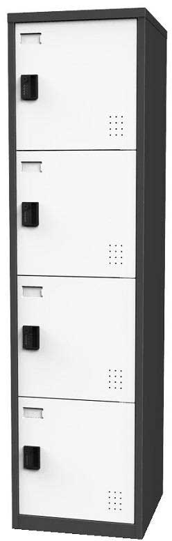 FC-104 4門單排置物櫃(密碼鎖或鑰匙鎖) - 點擊圖像關閉