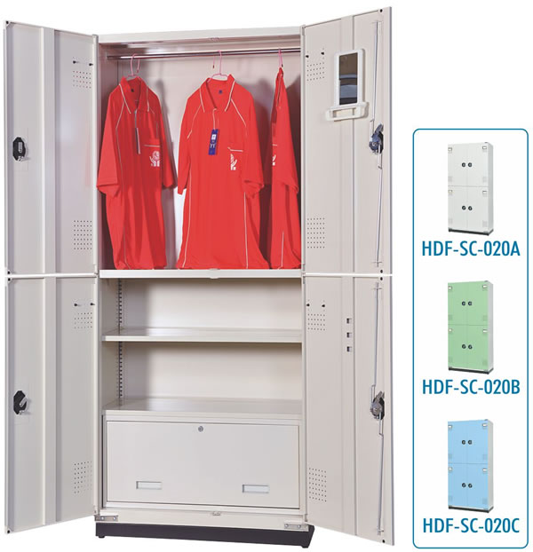 HDF-SC-020 四門卷宗櫃衣櫃置物櫃 - 點擊圖像關閉