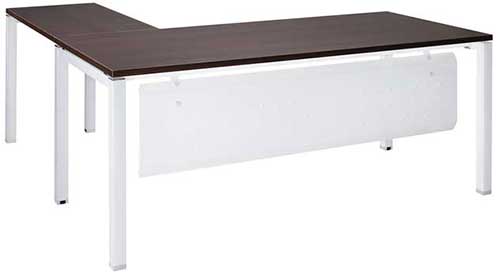 HLR1808P＋0905 希拉蕊主管桌含桌下擋板+側桌