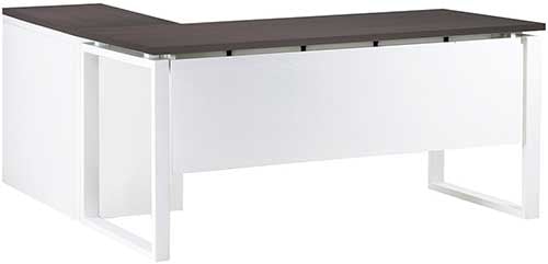 HUM1607P＋0905 霍爾曼主管桌含桌下擋板+側桌160*70