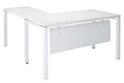 HLR1808P＋0905 希拉蕊主管桌含側桌(140公分長)