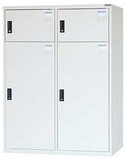 SDF-5226 多用途2人置物櫃.衣櫃(2大門2小門)(124公分高)