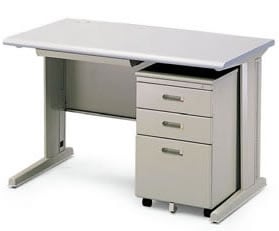 TN-160A 辦公桌組(含0.8活動櫃，ABS薄抽)W160cm - 點擊圖像關閉