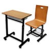 HZ102I-3 木質活動式升降課桌椅(含桌椅)(網抽)