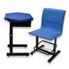 HZ108G-1 學生六角升降課桌椅