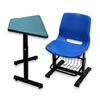 HZ109C-1 學生梯形升降課桌椅(無塑膠抽)