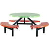 HZ501Q-1_6P 六人餐桌椅(FRP桌板)