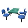 HZ504H-1_4P 四人餐桌椅(複合塑膠桌板)