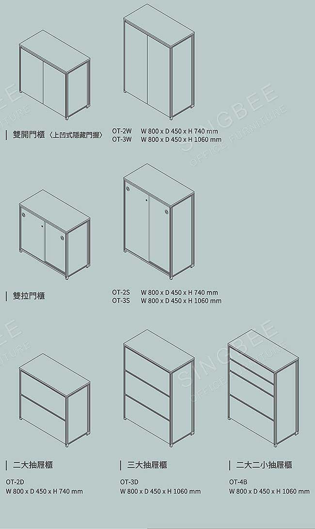 OTS 鋁合金系統儲物櫃