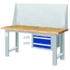 WAS-54022N4 WAS-64022N4 上架組重量型吊櫃工作桌(三種桌板及二種桌長選擇)