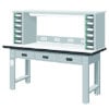 WAT-6203F7 WAT-6203N7 WAT-6203W7 雙層橫式三屜電檢重量型工作桌(三種桌板選擇)