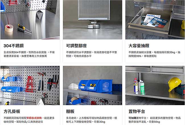 WD-48S WD-58S&nbsp;WD-68S&nbsp;不銹鋼工作桌