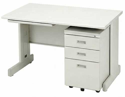 （圖像） HU-140A 辦公桌組(含0.5活動櫃，ABS薄抽)W140cm