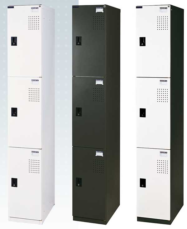 大富 KD-30 三門置物櫃 KD-30-4003 KD-30-5103 白色 鐵灰 混色