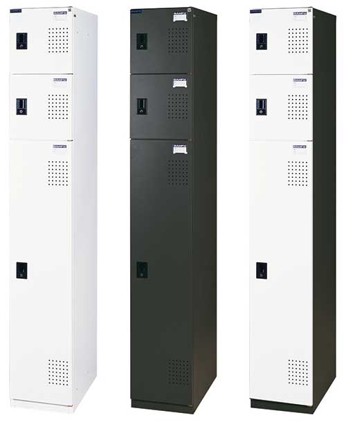 （圖像） 大富 KD-30 衣帽櫃｜二小一大門 30cm 寬 40／51cm 深｜KD-30-4076／5176｜含穿衣鏡