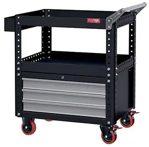 （圖像） CT專業重型工具車系列｜CT-C3B 三抽屜工作型工具車