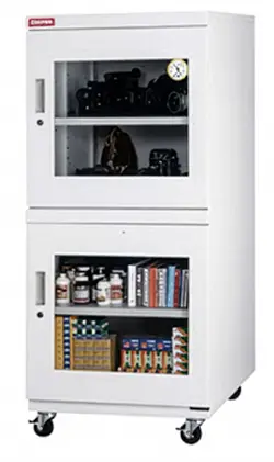 （圖像） 科技典藏系列｜DCGH-490F／DCAH-490F 樹德 489L 超大型防潮箱（上下分艙／指針・數位雙選）