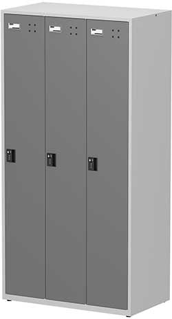 （圖像） FBB-303 3門置物櫃(密碼鎖櫃)(天鋼)